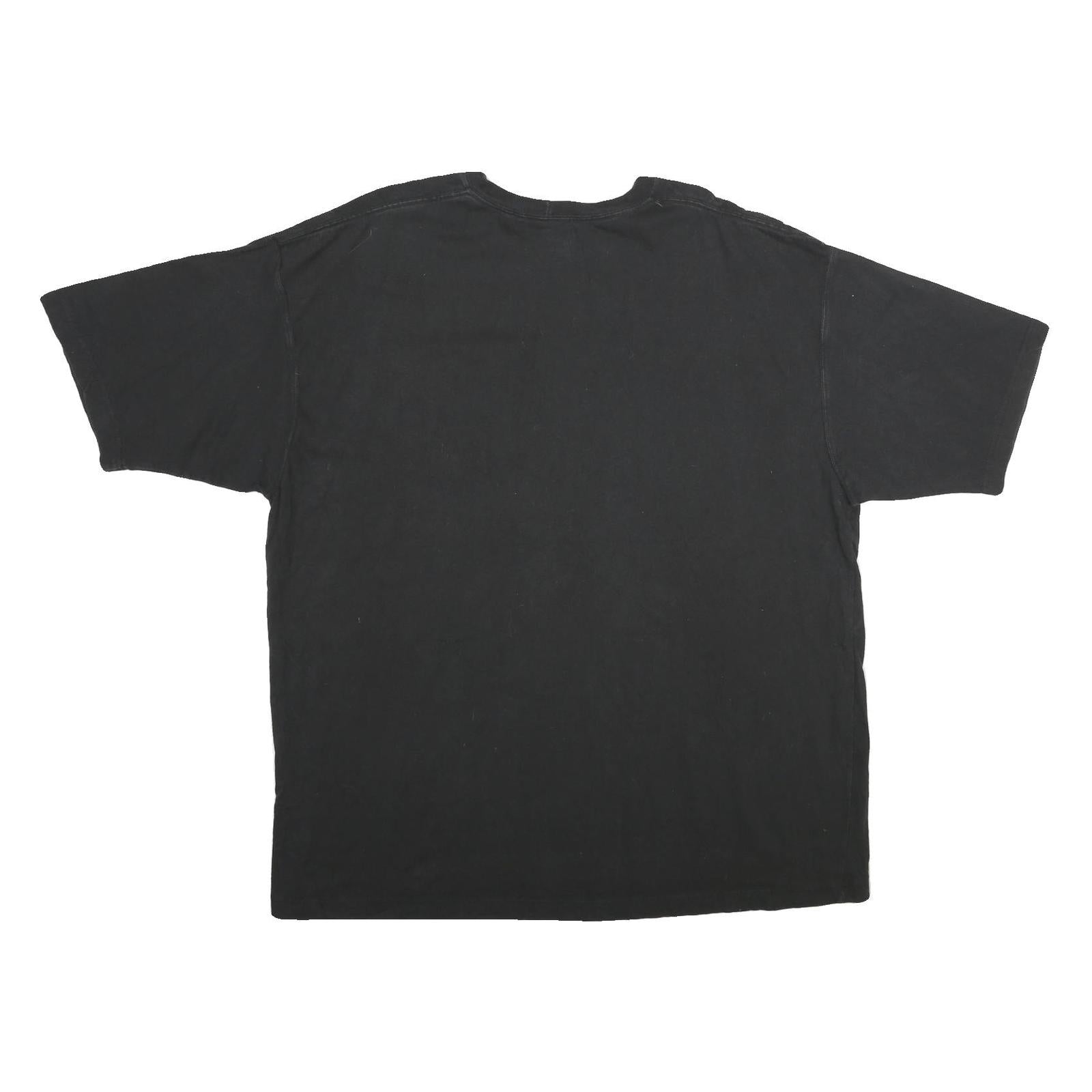 CARHARTT Mens Black Pocket T-Shirt 2XL Short Sleeve Crew Neck Workwear