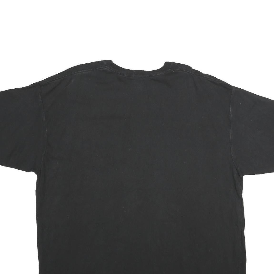 CARHARTT Mens Black Pocket T-Shirt 2XL Short Sleeve Crew Neck Workwear