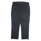DICKIES Chino Mens Trousers Black Regular Straight W36 L30