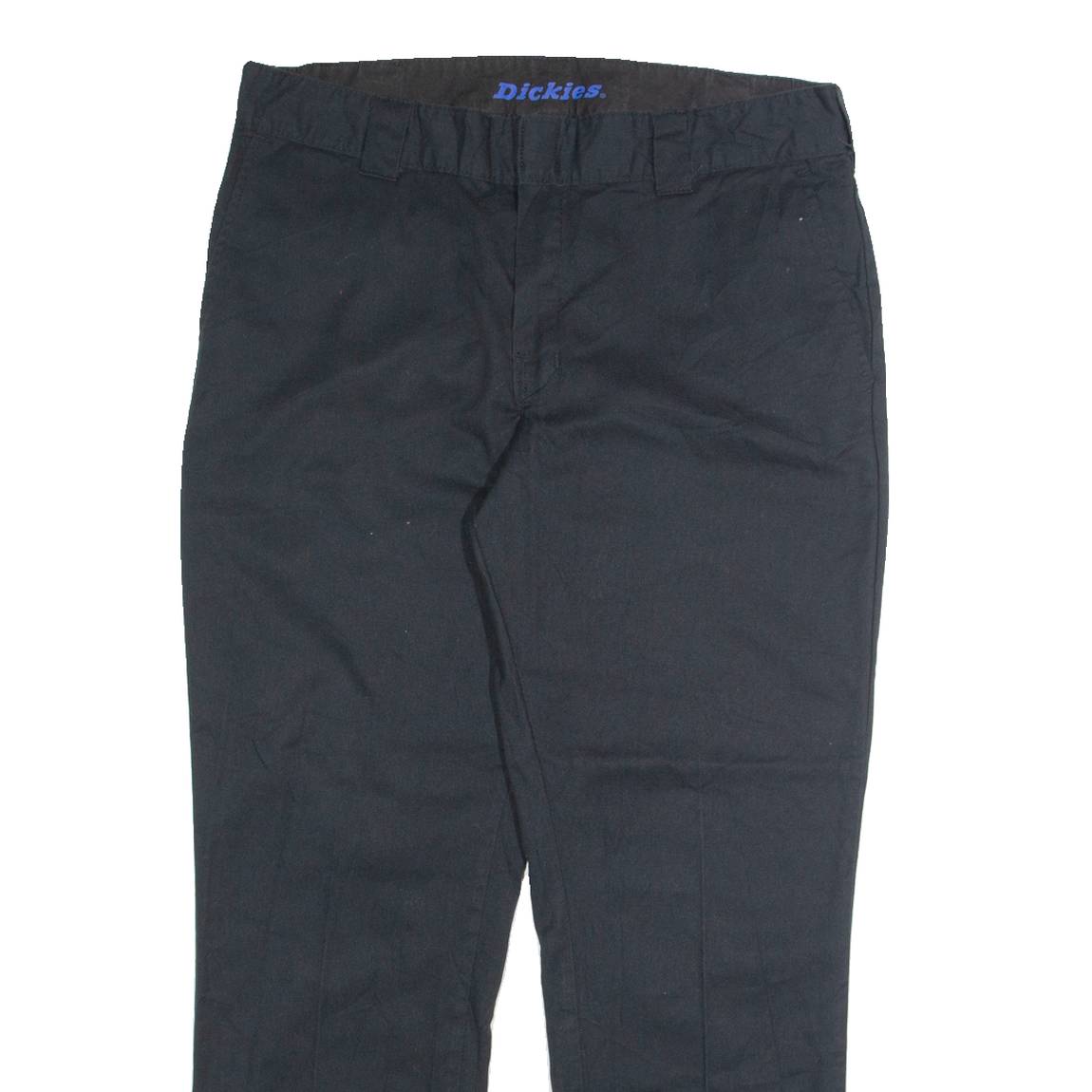 DICKIES Chino Mens Trousers Black Regular Straight W36 L30