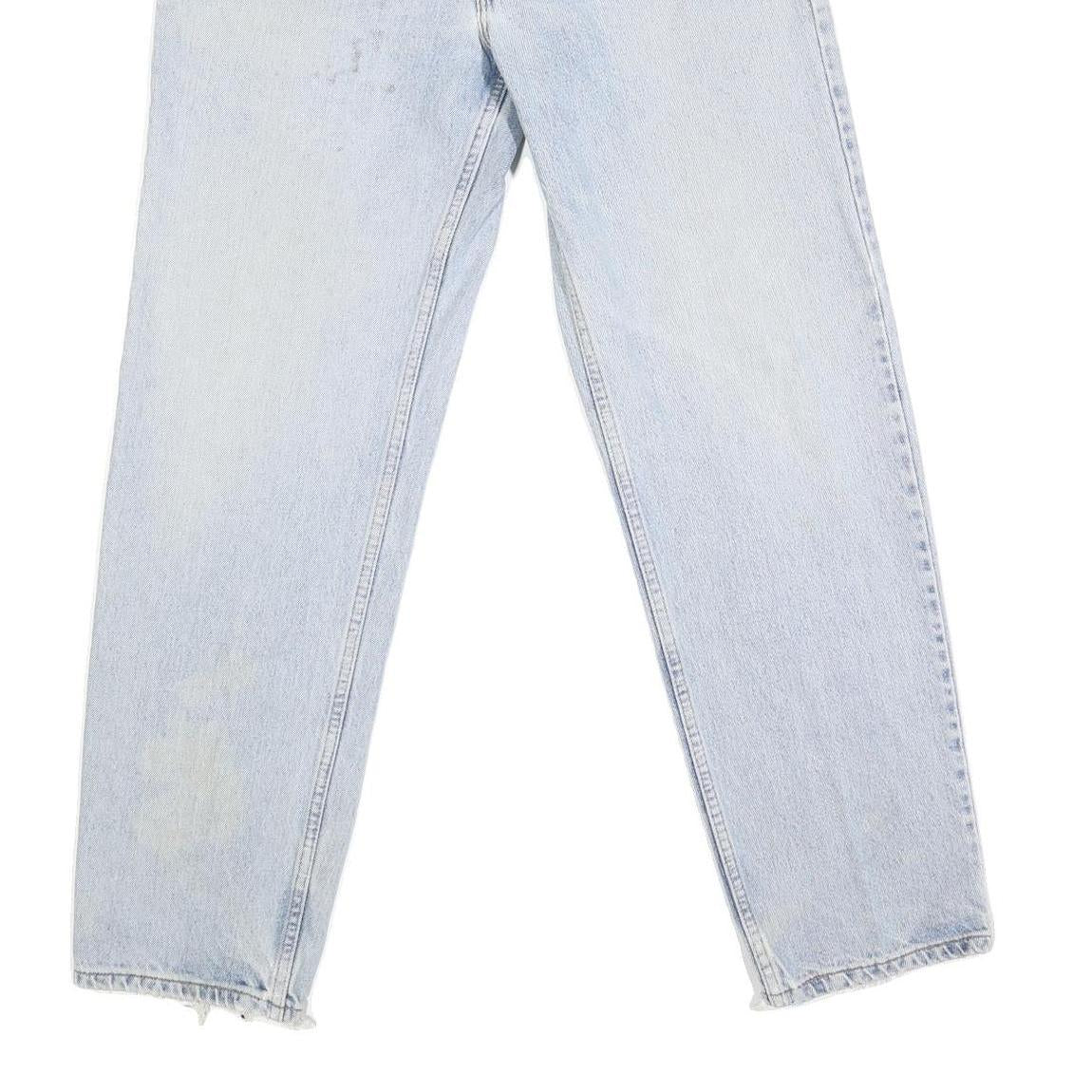 LEVI'S 550 Straight Mens Jeans Light Blue Regular Straight Denim W33 L31 Classic