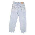 LEVI'S 550 Straight Mens Jeans Light Blue Regular Straight Denim W33 L31 Classic