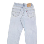 LEVI'S 550 Straight Mens Jeans Light Blue Regular Straight Denim W33 L31 Classic