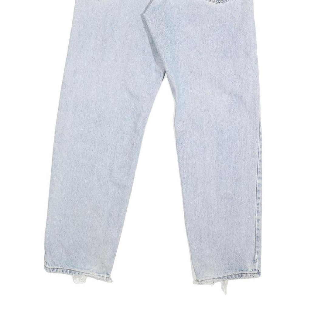 LEVI'S 550 Straight Mens Jeans Light Blue Regular Straight Denim W33 L31 Classic