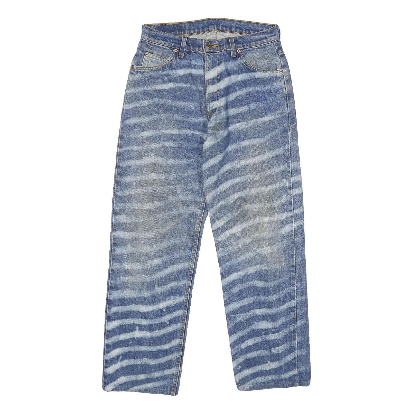 LEVI'S 613 Mens Jeans Blue Classic Straight Denim Medium W31 L32 Vintage
