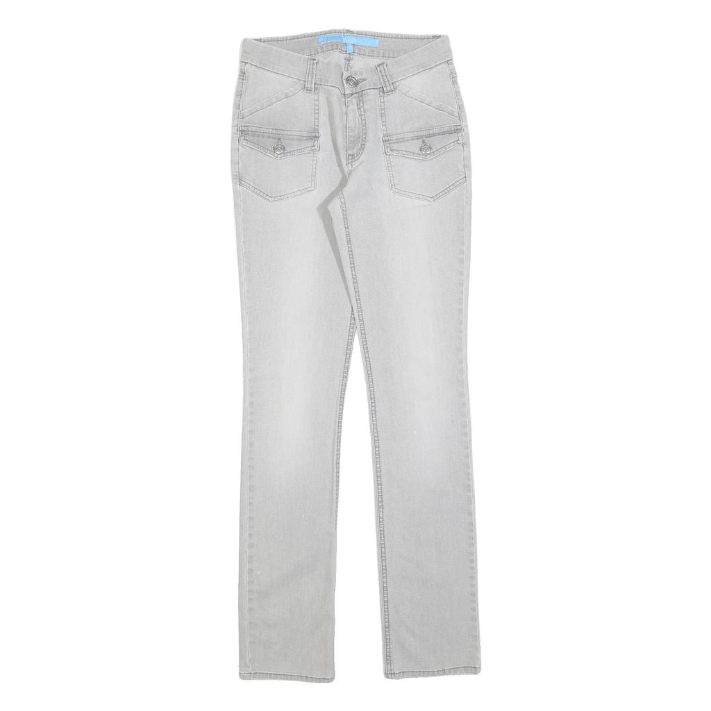 ESCADA SPORT Womens Jeans Grey Slim Straight Denim Medium W26 L34 Casual