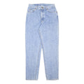 LEE Womens Regular Fit Straight Leg Denim Light Blue Jeans W28 L29 Classic Style
