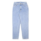 LEE Womens Regular Fit Straight Leg Denim Light Blue Jeans W28 L29 Classic Style