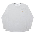 CARHARTT Mens Grey Workwear Graphic T-Shirt XL Long Sleeve Crew Neck Pocket Logo