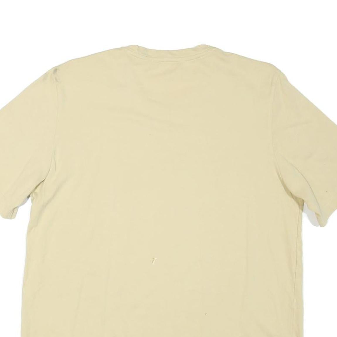 ADIDAS Mens Beige Swim & Dive Graphic T-Shirt M Short Sleeve Crew Neck