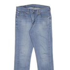 LEVI'S 511 Mens Slim Jeans Blue Denim Medium W30 L30 Zip Classic Fit Stylish