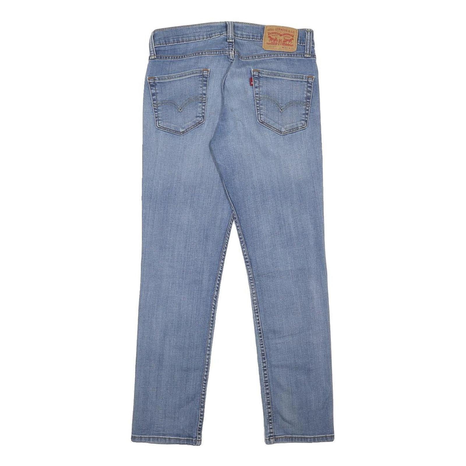 LEVI'S 511 Mens Slim Jeans Blue Denim Medium W30 L30 Zip Classic Fit Stylish
