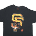 Mens Black Graphic T-Shirt XL Short Sleeve Crew Neck Urban Aztec Style