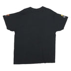 Mens Black Graphic T-Shirt XL Short Sleeve Crew Neck Urban Aztec Style