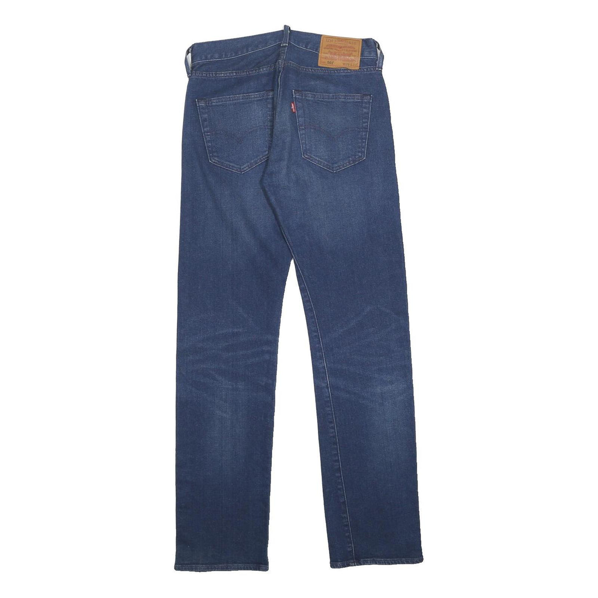 LEVI'S 501 BIG E Mens Jeans Blue Regular Straight Denim Medium W29 L32 Classic