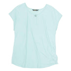 RUBY Womens Top Blue Viscose M