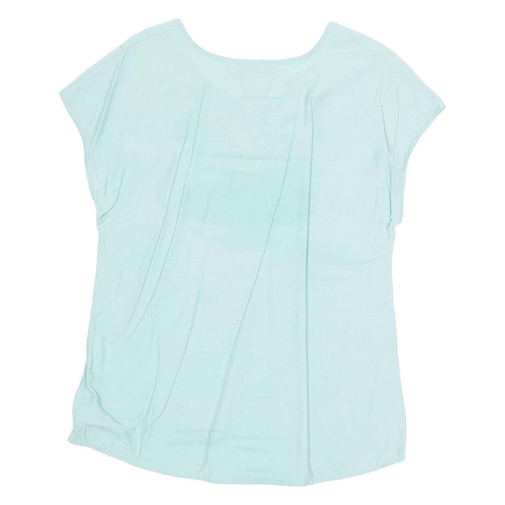 RUBY Womens Top Blue Viscose M