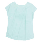 RUBY Womens Top Blue Viscose M