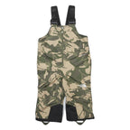 THE NORTH FACE Boys Green & Beige Camouflage Dungarees Regular Polyester 3Y W28