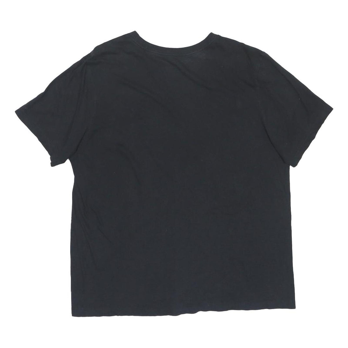 NIKE Mens Black Just Do It T-Shirt L Short Sleeve Crew Neck Sportswear Cotton