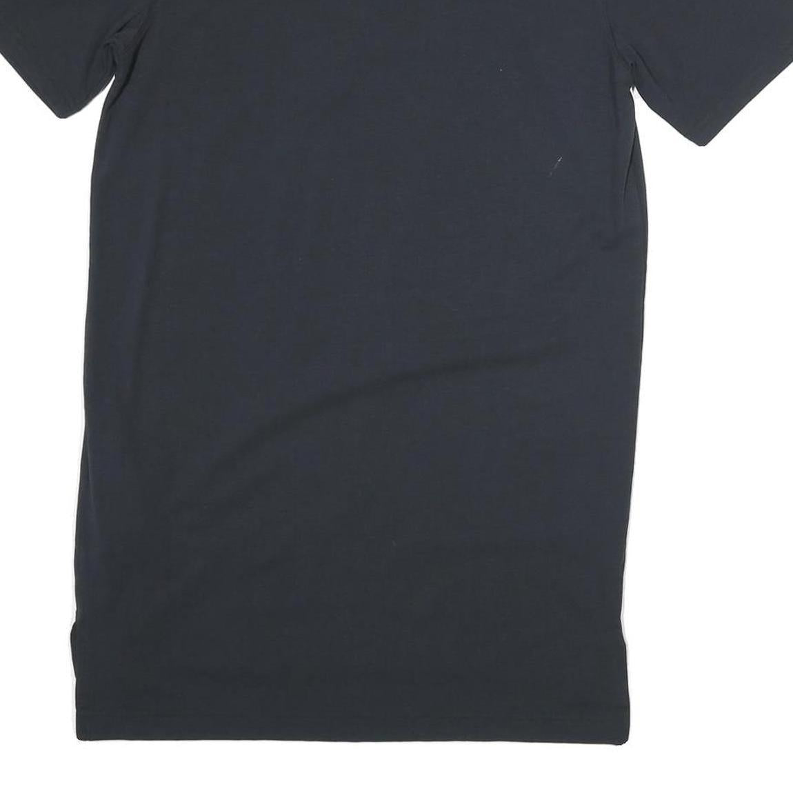 UNDER ARMOUR Womens Black Athletic T-Shirt S Short Sleeve Crew Neck Sport Gym