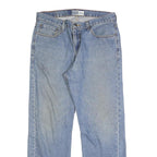 LEVI'S Mens Regular Blue Denim Light Wash Jeans W34 L30 Classic Zip Pockets