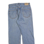 LEVI'S Mens Regular Blue Denim Light Wash Jeans W34 L30 Classic Zip Pockets