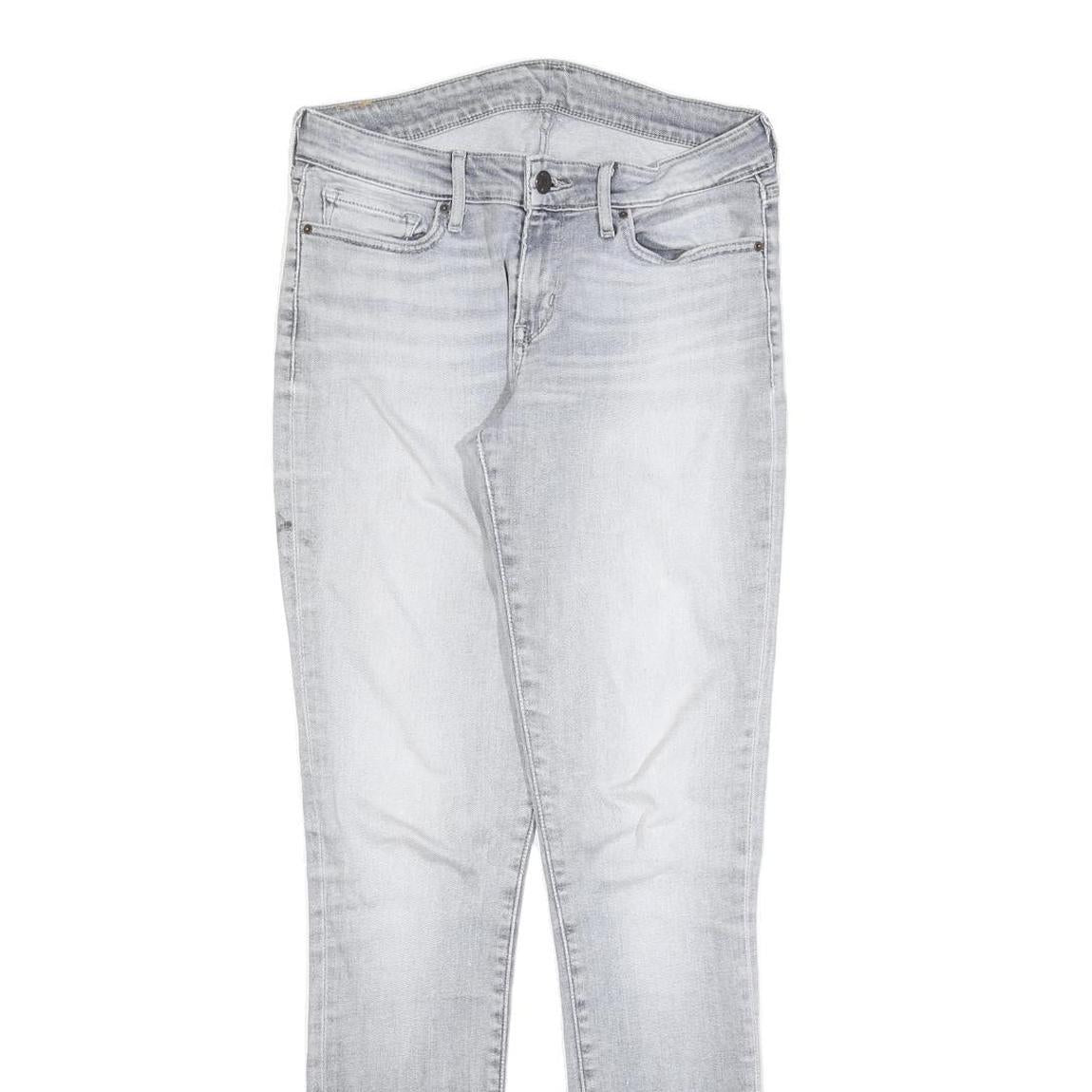 LEVI'S Womens Slim Blue Denim Light Slim Jeans W28 L32 Casual Everyday