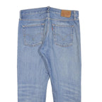 LEVI'S Mens Jeans Blue Regular Straight Denim Light W34 L22 Classic Zip