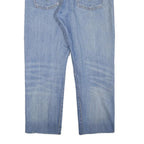 LEVI'S Mens Jeans Blue Regular Straight Denim Light W34 L22 Classic Zip