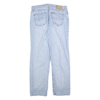 RALPH LAUREN POLO JEANS COMPANY Womens Regular Blue Denim Light W32 L31 Zip