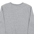 PUMA Mens Grey Crew Neck S Cotton Blend Sweatshirt Logo Print Casual