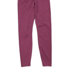 NIKE Womens Joggers Purple XS W20 L25 Slim Tapered High Waist Athletic
