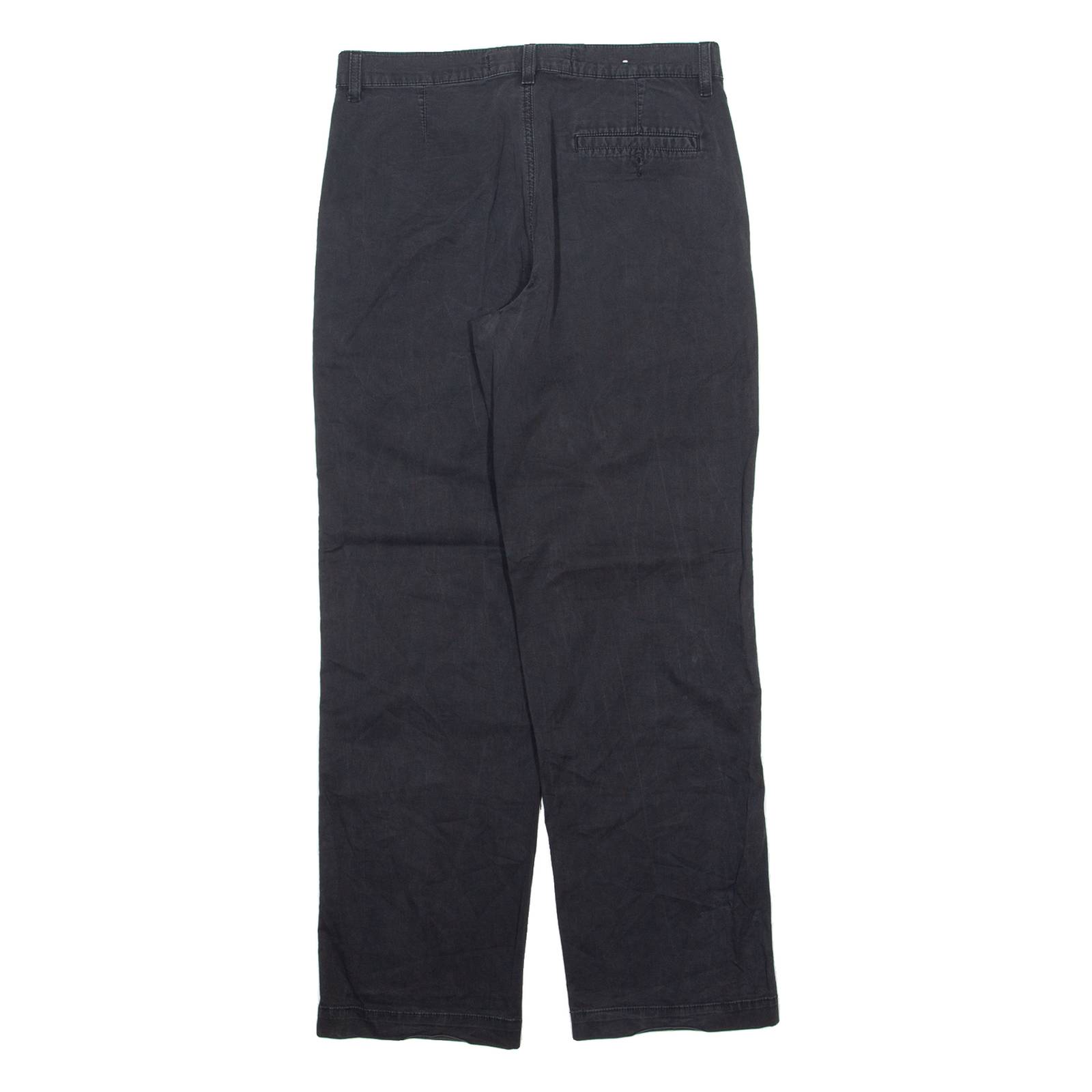 LEE COOPER Chino Mens Trousers Black Regular Straight W30 L32