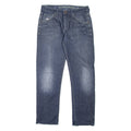 GUESS JEANS Ranch Mens Jeans Blue Regular Straight Stone Wash W30 L29