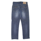 GUESS JEANS Ranch Mens Jeans Blue Regular Straight Stone Wash W30 L29