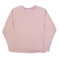 CHAMPION Womens Pink Crew Neck 2XL Sweatshirt Cotton Blend Pullover Comfortable