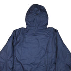 NIKE Mens Navy Blue Track Field Hoodie Jacket 2XL Polyester Blend Zip Storm-Fit