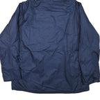 NIKE Mens Navy Blue Track Field Hoodie Jacket 2XL Polyester Blend Zip Storm-Fit