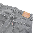LEVI'S 501S Womens Jeans Grey Slim Skinny Denim Light Wash W28 L30 Stylish