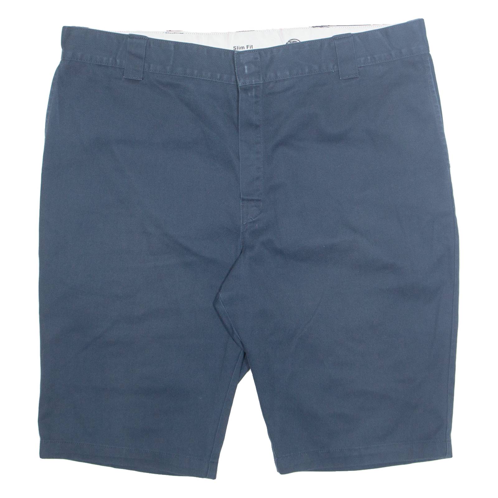 DICKIES Mens Workwear Shorts Blue Slim 2XL W42
