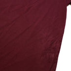 TOMMY HILFIGER Mens Maroon & Navy Graphic T-Shirt XS Short Sleeve Crew Neck