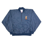 GAME Tigers Baseball Mens Pullover Jacket Blue USA 2XL