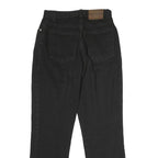 LAUREN RALPH LAUREN Womens Jeans Black Slim Skinny Denim W26 L26 Classic Zip