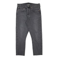 LEVI'S 501 Womens Jeans Black Regular Straight Denim W30 L24 Classic Fit