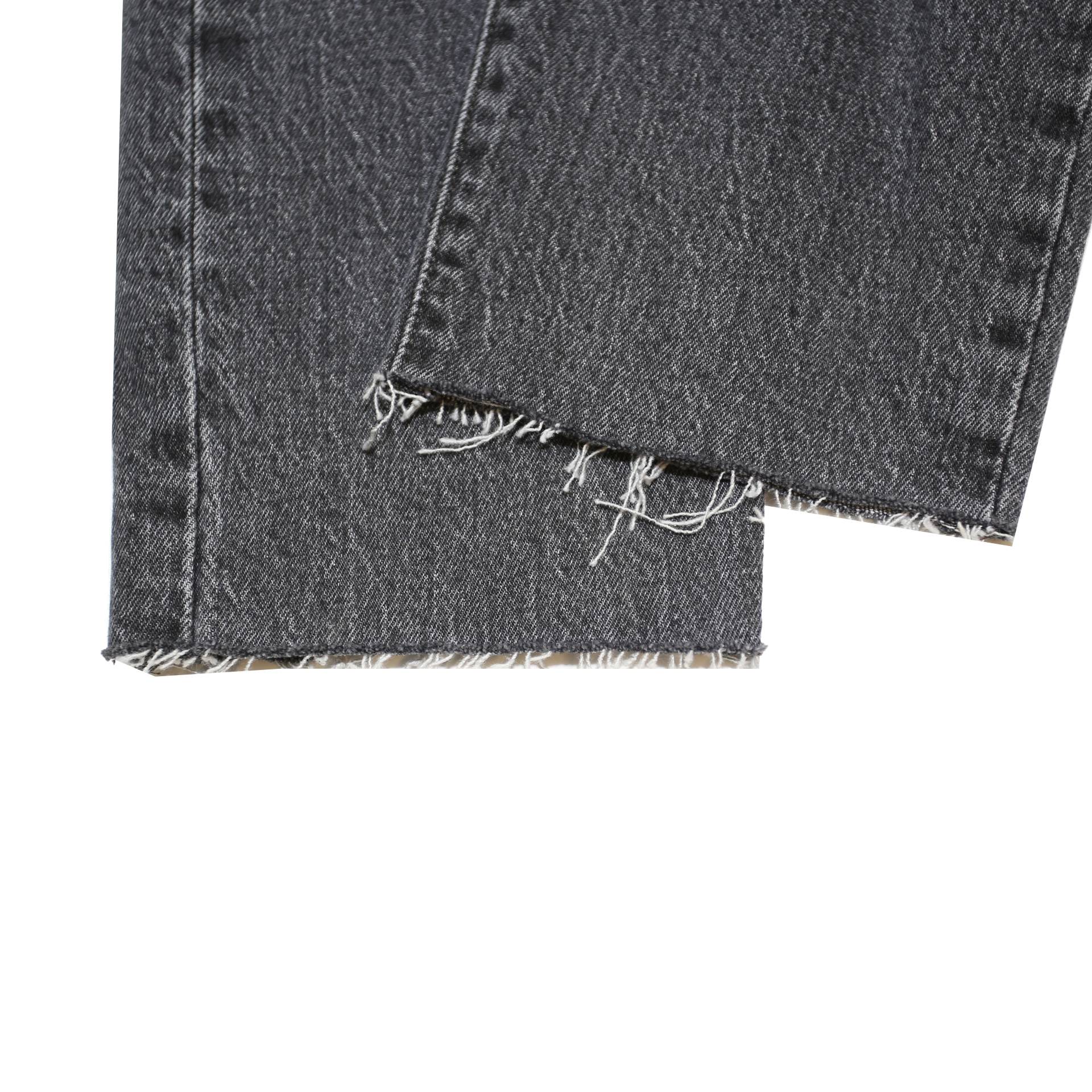 LEVI'S 501 Womens Jeans Black Regular Straight Denim W30 L24 Classic Fit