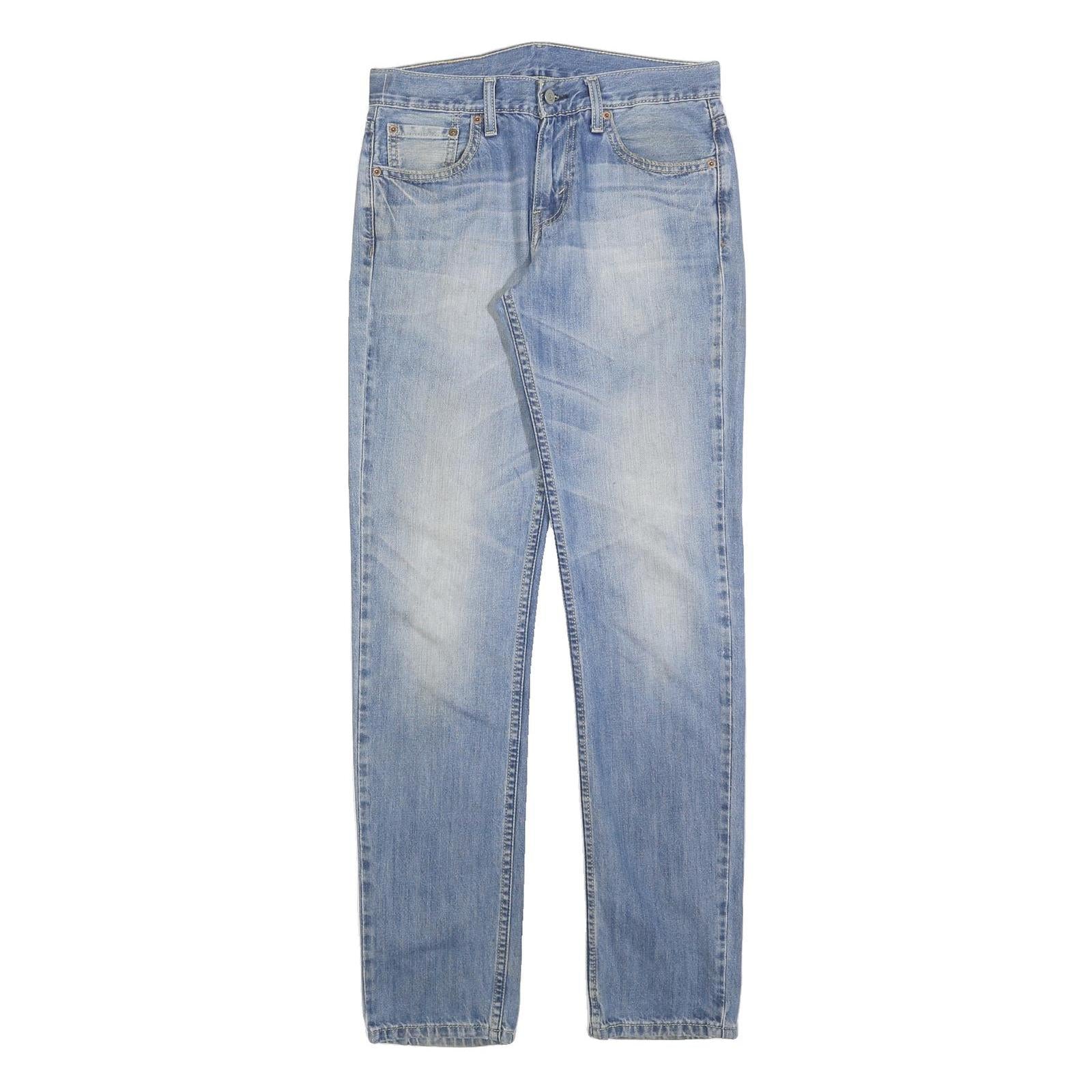 LEVI'S 511 Slim Mens Jeans Blue Slim Skinny Denim Light W30 L34 Stylish Fit