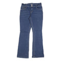 COPPER FLASH Womens Jeans Blue Regular Flared Denim Medium W30 L32 Stylish