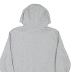 CHAMPION Mens Grey Pullover Hoodie M Classic Logo Cotton Blend