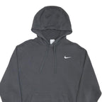 NIKE Mens Grey Hoodie M Casual Pullover Sweatshirt Cotton Blend